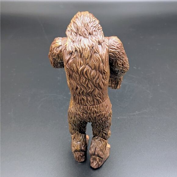 Morning with Bigfoot – Landsoe Pottery Mug & Archie McPhee Sasquatch Figure Set - Picture 8 of 9